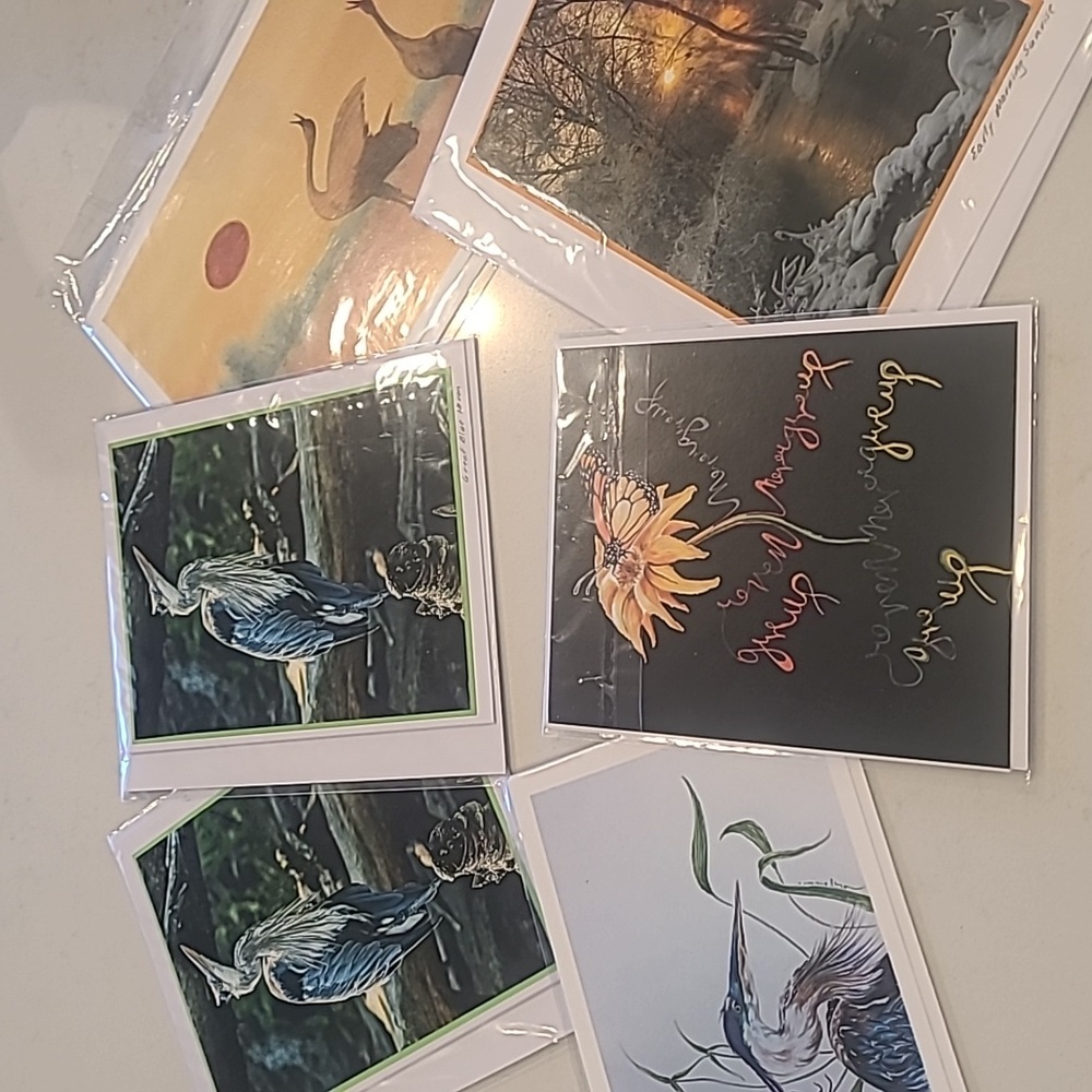 Nature Wildlife Cards. NEW